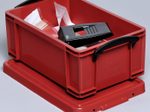 Really Useful Box Aufbewahrungsbox 9,0 l - 39,5 x 25,5 x 15,5 cm rot