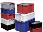 Really Useful Box Aufbewahrungsbox 9,0 l - 39,5 x 25,5 x 15,5 cm rot