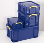 Really Useful Box Aufbewahrungsbox 9,0 l - 39,5 x 25,5 x 15,5 cm blau
