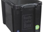 Really Useful Box Aufbewahrungsbox 19,0 l - 39,5 x 25,5 x 29,0 cm schwarz