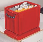 Really Useful Box Aufbewahrungsbox 19,0 l - 39,5 x 25,5 x 29,0 cm rot