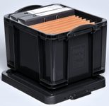 Really Useful Box Aufbewahrungsbox 35,0 l - 48,0 x 39,0 x 31,0 cm schwarz
