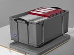 Really Useful Box Aufbewahrungsbox 64,0 l - 71,0 x 44,0 x 31,0 cm silber