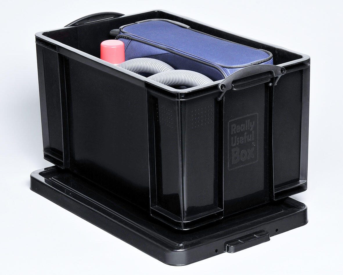 Really Useful Box Aufbewahrungsbox 84,0 l - 71,0 x 44,0 x 38,0 cm schwarz