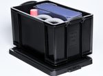 Really Useful Box Aufbewahrungsbox 84,0 l - 71,0 x 44,0 x 38,0 cm schwarz