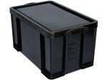 Really Useful Box Aufbewahrungsbox 84,0 l - 71,0 x 44,0 x 38,0 cm schwarz
