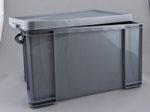 Really Useful Box Aufbewahrungsbox 84,0 l - 71,0 x 44,0 x 38,0 cm silber