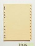 Ordnerregister Vollformat 1-12 DIN A4