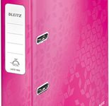 LEITZ Qualitäts-Ordner 180° WOW DIN A4, 5 cm pink
