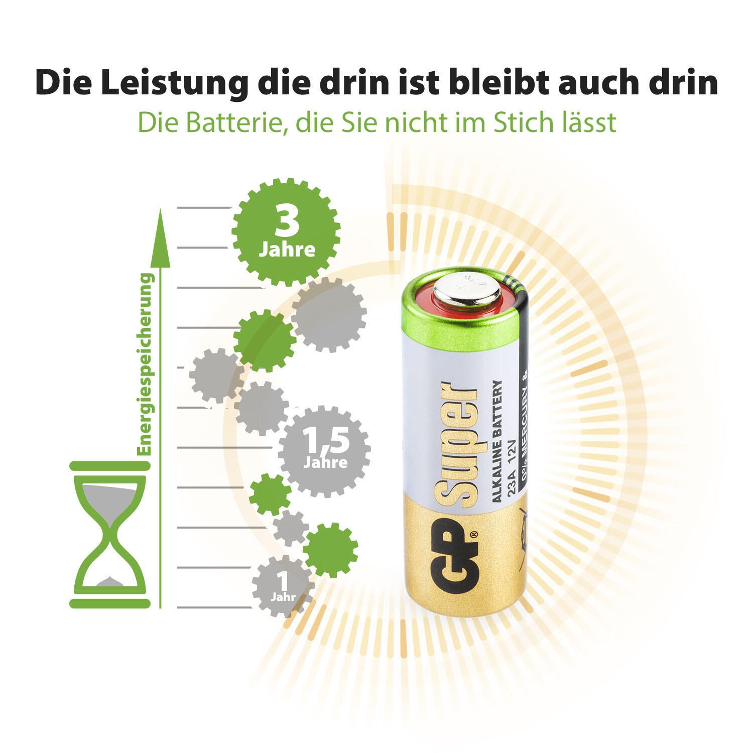 GP Batterien V 23 GA Fotobatterie 12 V