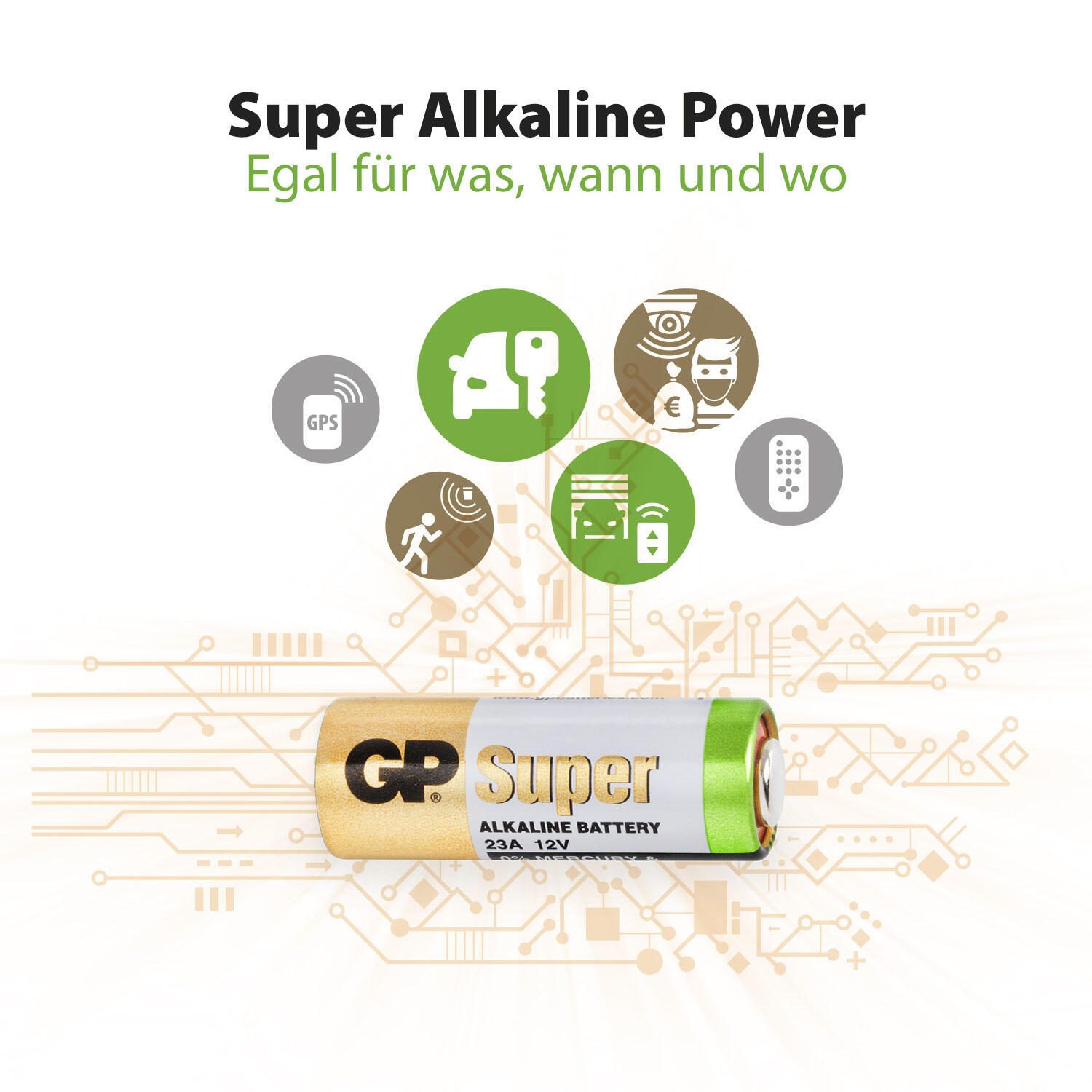 GP Batterien V 23 GA Fotobatterie 12 V