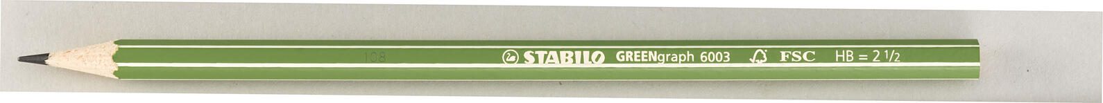 STABILO Bleistifte GREENgraph 6004