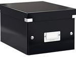 LEITZ Aufbewahrungsbox Click & Store 7,4 l - 21,6 x 28,2 x 16,0 cm schwarz