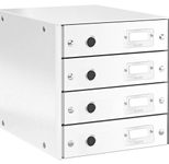 LEITZ Schubladenbox 60490001  DIN A4 29,0 x 36,0 x 28,3 cm