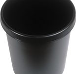 helit Papierkorb 45,0 l schwarz