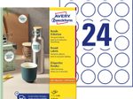 AVERY Zweckform Etiketten L3415-100 weiß 40,0  x 40,0 mm