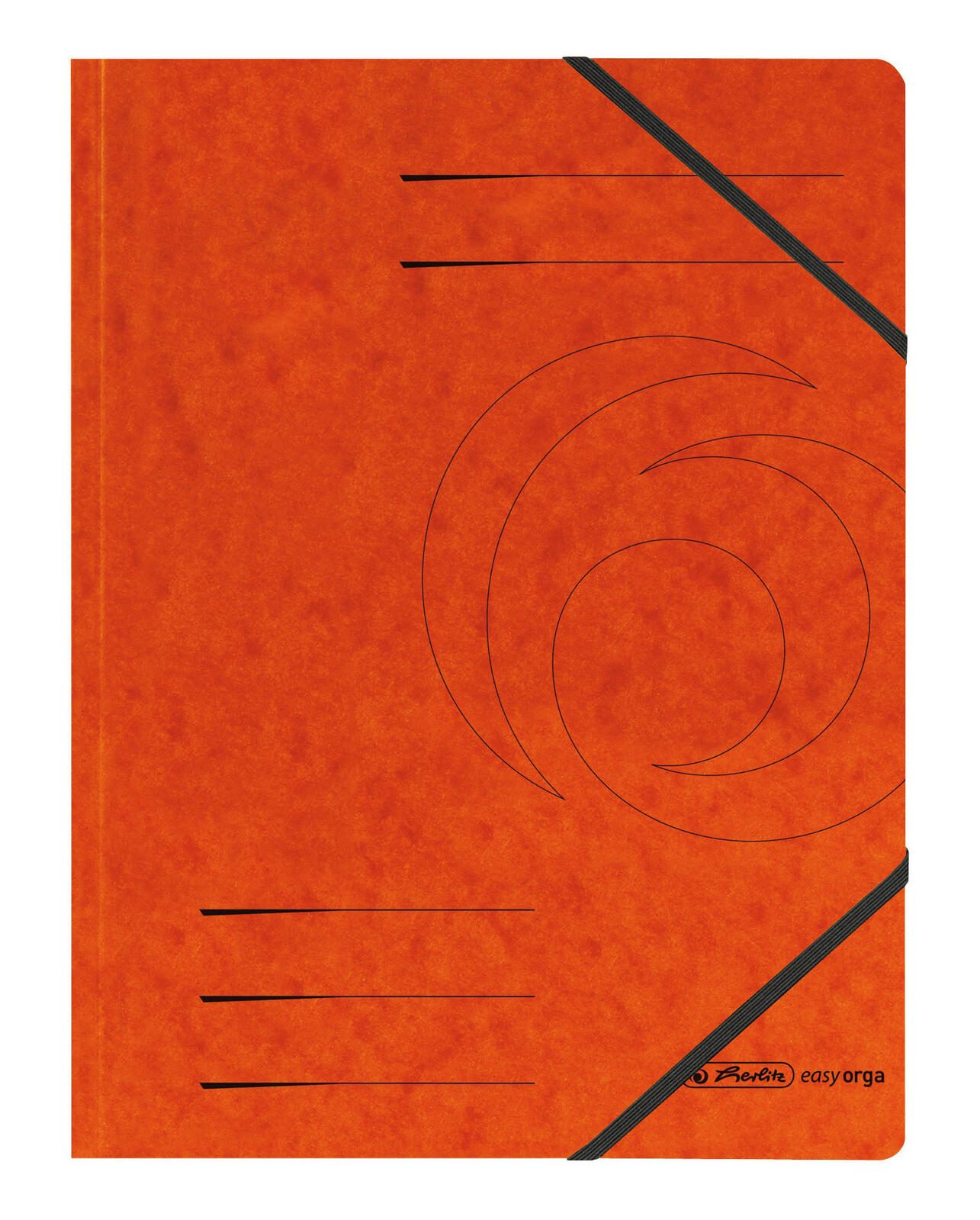 herlitz Eckspanner Easy Orga DIN A4 orange