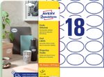 AVERY Zweckform Etiketten L6024REV-25 weiß 63,5 x 42,3 mm