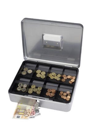 MAUL Geldkassette Größe 4 silber
