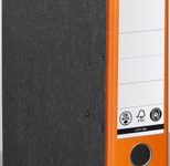 LEITZ Ordner Rückenbreite 8 cm DIN A4 Karton orange marmoriert