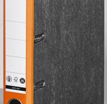 LEITZ Ordner Rückenbreite 5.2 cm DIN A4 Karton orange marmoriert