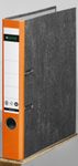 LEITZ Ordner Rückenbreite 5.2 cm DIN A4 Karton orange marmoriert