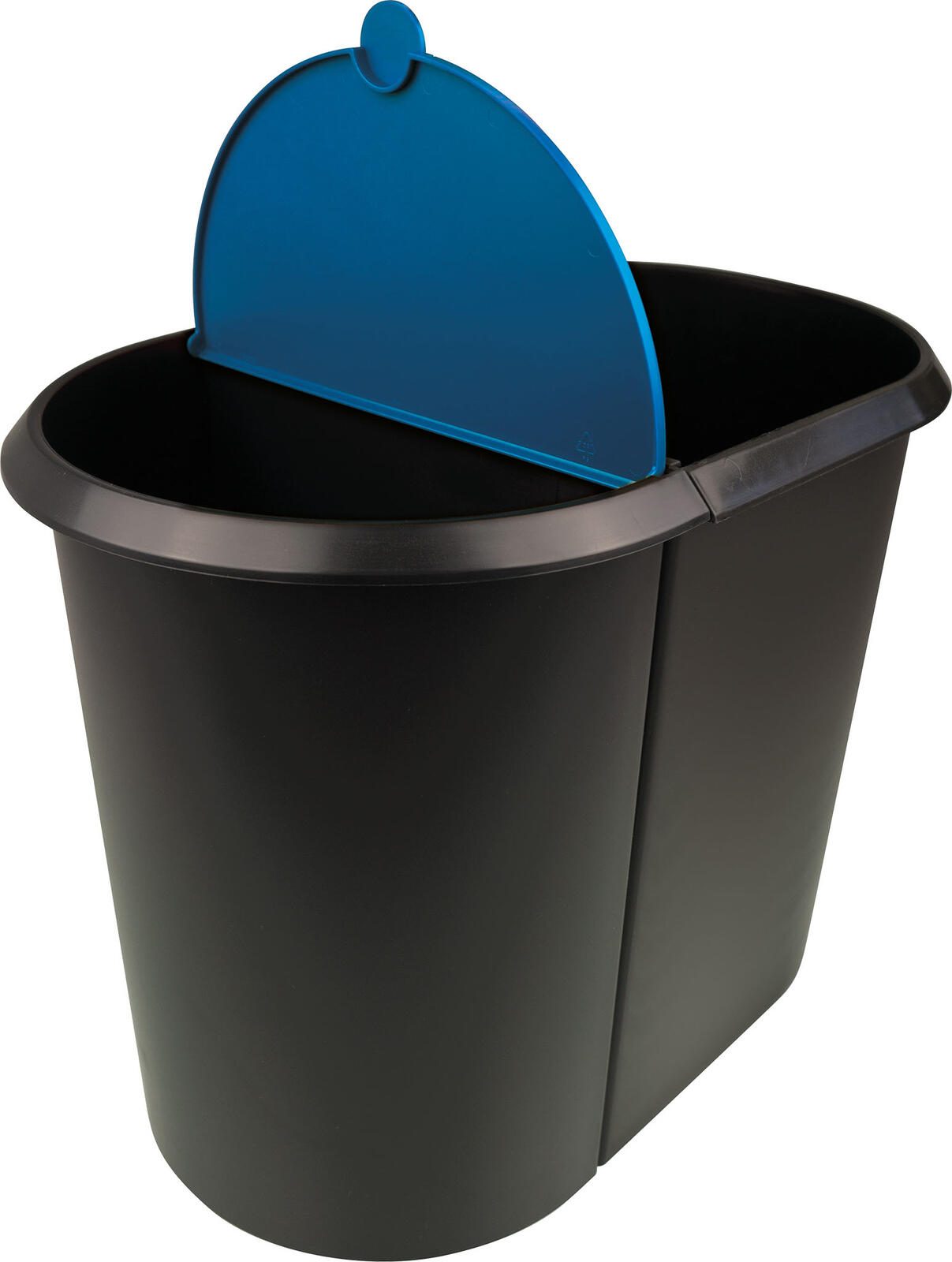 helit Mülltrenner 20,0 + 9,0 l schwarz