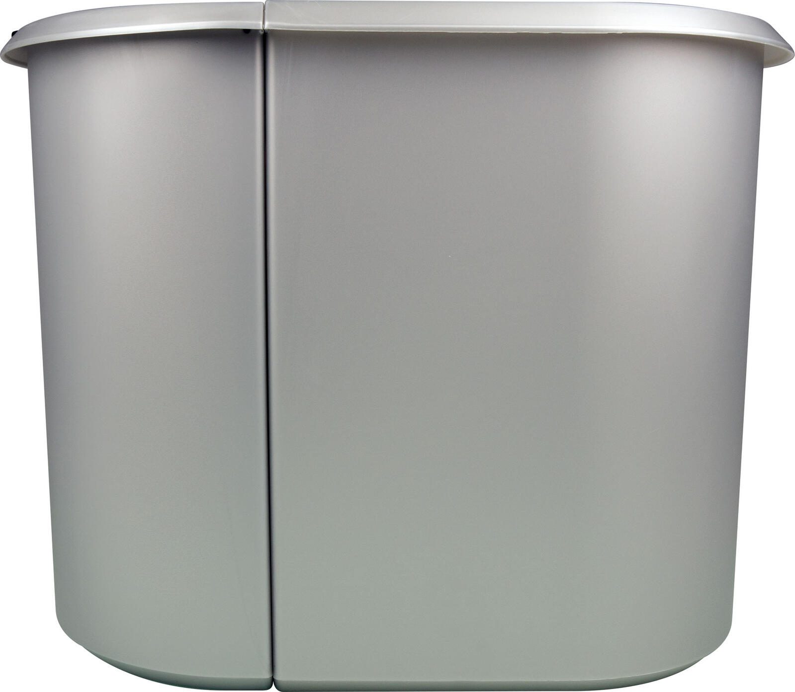 helit Mülltrenner 20,0 + 9,0 l silber