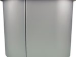 helit Mülltrenner 20,0 + 9,0 l silber