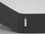 VELOFLEX Ringbuch 2-Ringe DIN A4 3.5 cm schwarz
