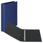VELOFLEX Ringbuch 4-Ringe DIN A4 3.5 cm blau