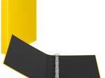 VELOFLEX Ringbuch 4-Ringe DIN A4 3.5 cm gelb