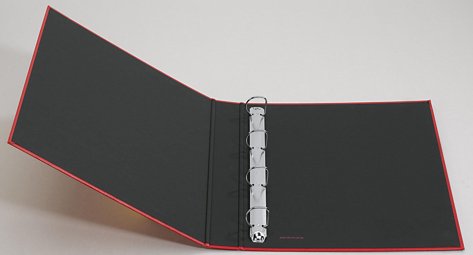 VELOFLEX Ringbuch 4-Ringe DIN A4 3.5 cm rot