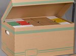 Cartonia Archivcontainer für individuelle Aufbewahrung 54,8 x 36,4 x 26,8 cm