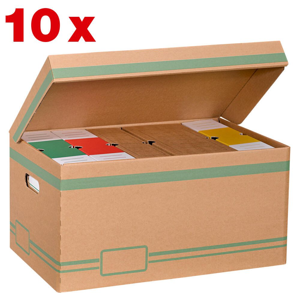 Cartonia Archivcontainer für individuelle Aufbewahrung 54,8 x 36,4 x 26,8 cm