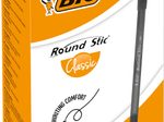 BIC® Round Stic Simply Kugelschreiber 0.4 mm Schwarz