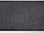 Mercury Fußmatte Cleantime 60,0 x 90,0 cm grau gemustert