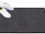 Mercury Fußmatte Cleantime 60,0 x 90,0 cm grau gemustert