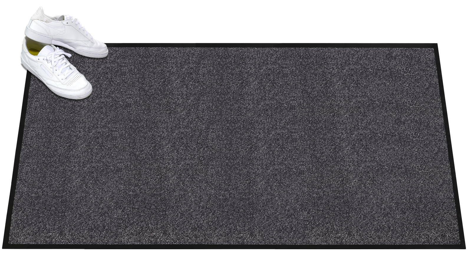 Mercury Fußmatte Cleantime 90,0 x 150,0 cm grau gemustert