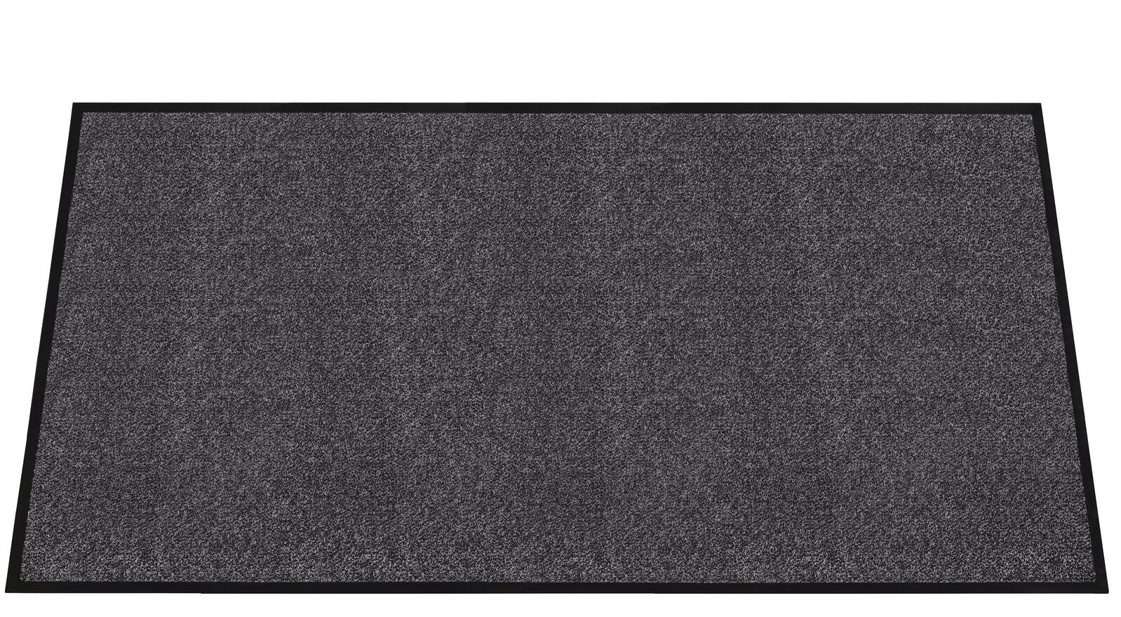 Mercury Fußmatte Cleantime 90,0 x 150,0 cm grau gemustert