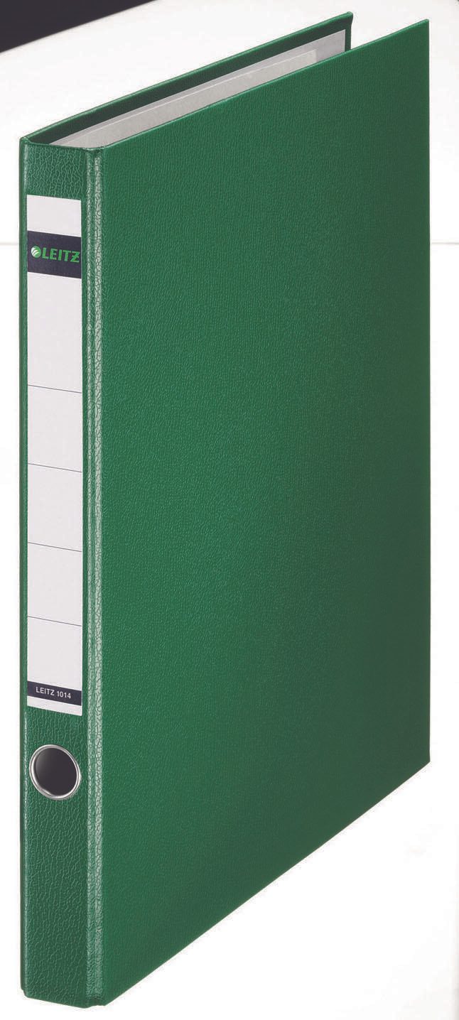 LEITZ Ringbuch 2-Ringe DIN A4 3.5 cm grün