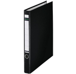 LEITZ Ringbuch 2-Ringe DIN A4 3,5 cm schwarz