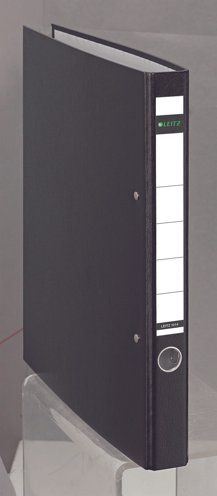LEITZ Ringbuch 2-Ringe DIN A4 3.5 cm schwarz