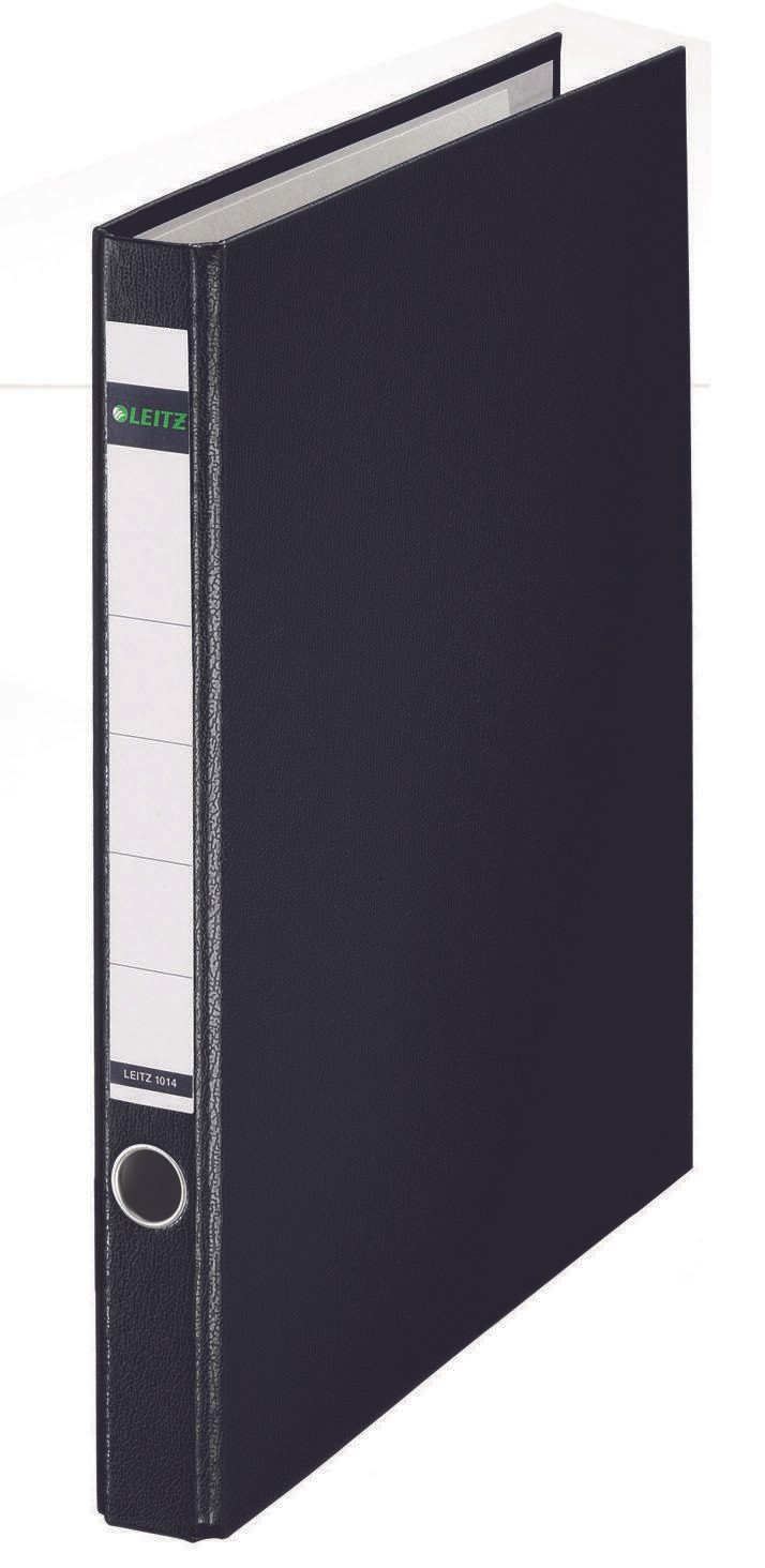 LEITZ Ringbuch 2-Ringe DIN A4 3.5 cm schwarz