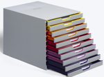 DURABLE Schubladenbox 761027  DIN C4 28,0 x 35,6 x 29,2 cm