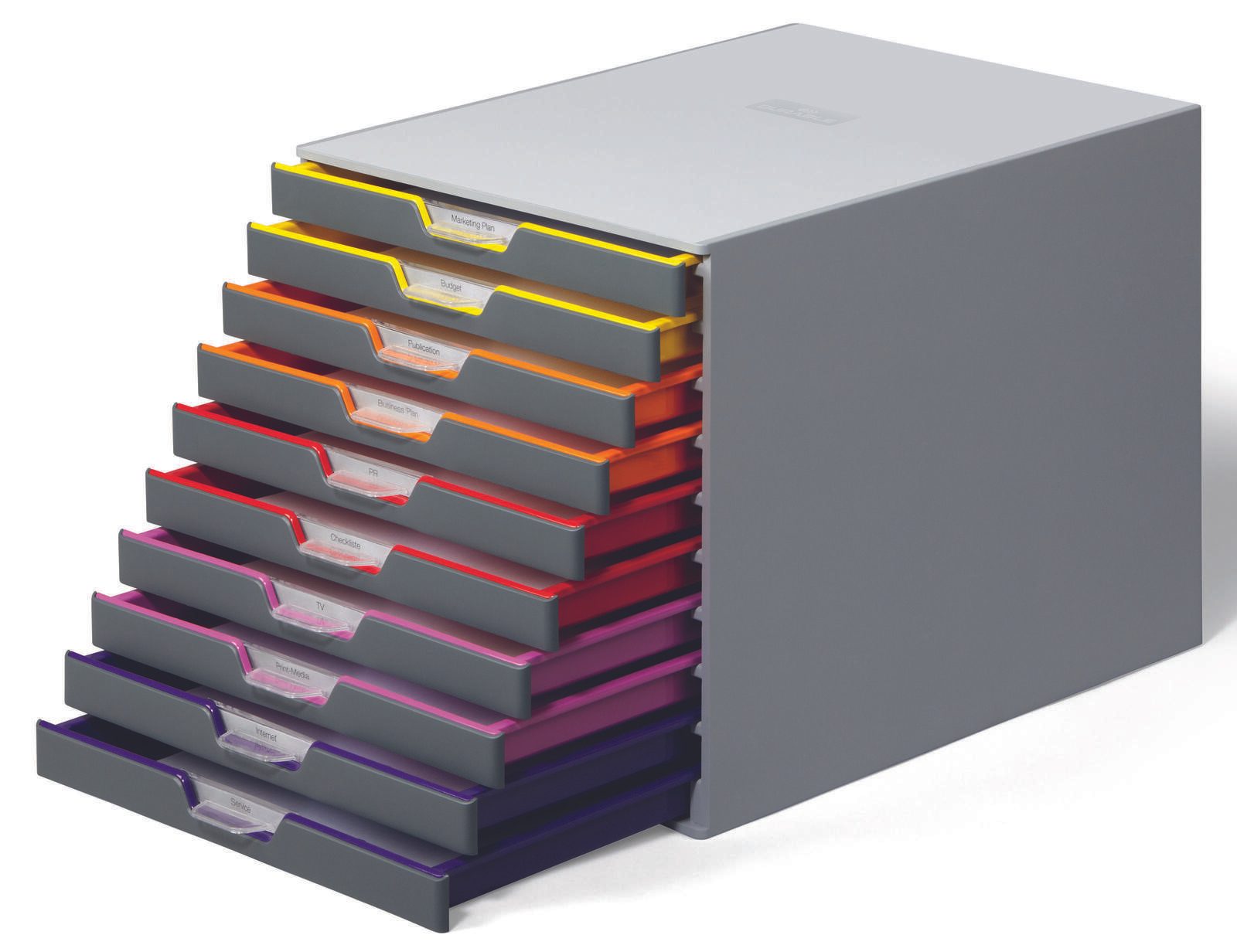 DURABLE Schubladenbox 761027  DIN C4 28,0 x 35,6 x 29,2 cm