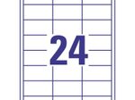 AVERY Zweckform Etiketten 6172 weiß 64,6 x 33,8 mm