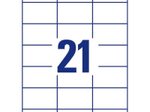 AVERY Zweckform Etiketten 6174 weiß 70,0 x 42,3 mm