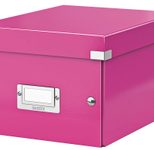 LEITZ Aufbewahrungsbox Click & Store 7,4 l - 21,6 x 28,2 x 16,0 cm pink
