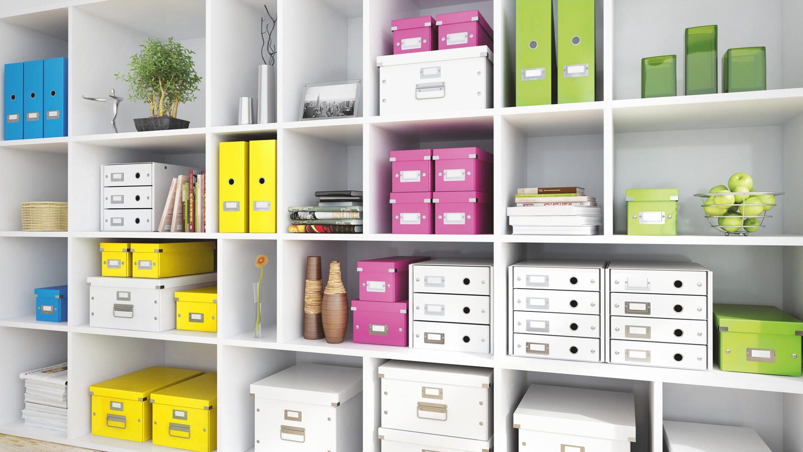 LEITZ Aufbewahrungsbox Click & Store 7,4 l - 21,6 x 28,2 x 16,0 cm pink